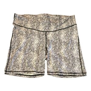 EUC GAP High-rise Leopard Print Biker Shorts Sz.XXL